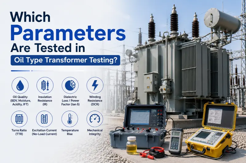 Yağlı Tip Trafo Testinde Hangi Parametreler Test Edilir?
