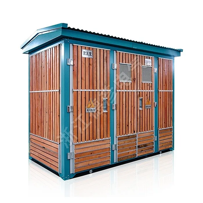 Yüksek/Alçak Gerilim Prefabrik Trafo Merkezi
